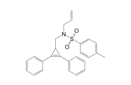 N-Allyl-N-((2,3-diphenylcycloallyl)methyl)-4-methylbenzenesulfonamide