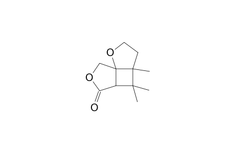 5,6,6-Trimethyl-2,9-dioxatricyclo[5.3.0.0(1,5)]decan-8-one
