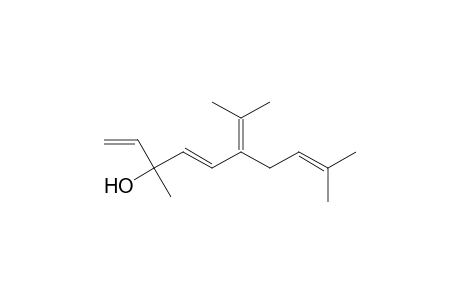 1,4,8-Decatrien-3-ol, 3,9-dimethyl-6-(1-methylethylidene)-, (E)-