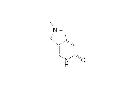 2-methyl-3,5-dihydro-1H-pyrrolo[3,4-c]pyridin-6-one