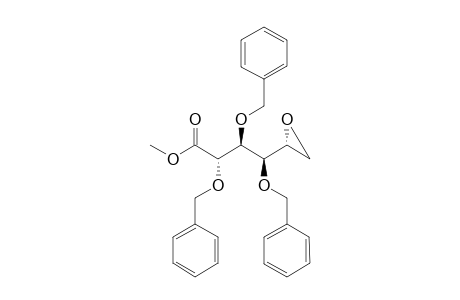 D-Mannonic acid, 5,6-anhydro-2,3,4-tris-O-(phenylmethyl)-, methyl ester