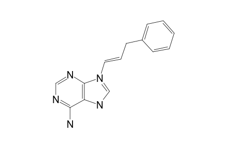 (E)-9-(3-Phenylprop-1-en-1-yl)-9H-purin-6-amine