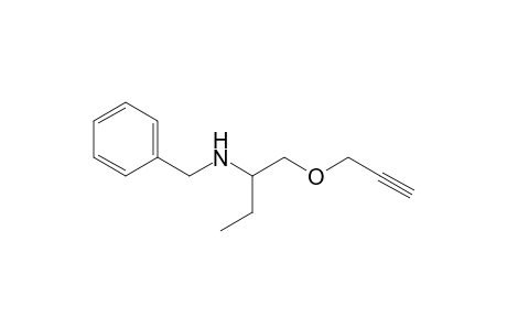 N-benzyl-1-(prop-2-ynyloxy)butan-2-amine