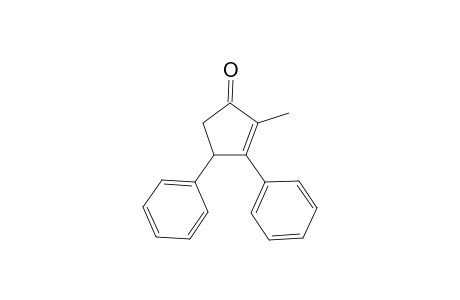 2-Methyl-3,4-diphenyl-2-cyclopenten-1-one