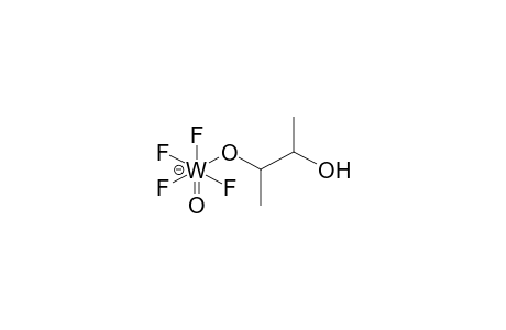 TETRAFLUORO(3-HYDROXYBUT-2-YLOXY)OXOTUNGSTENATE ANION (DIASTEREOMER 1)