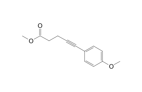 5-(4'-Methoxyphenyl)pent-4-ynoic acid - Methyl ester