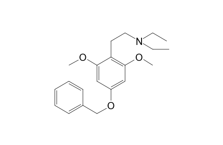 N,N-Diethyl-4-benzyloxy-2,6-dimethoxyphenethylamine