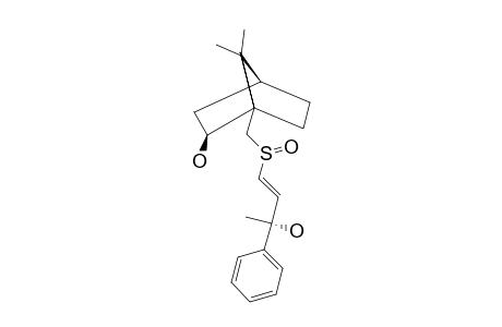 (S,R(S),E)-4-[(1S)-ISOBORNEOL-10-SULFINYL]-2-PHENYL-3-BUTEN-2-OL