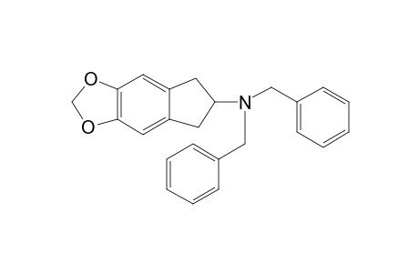 N,N-Dibenzyl-5,6-methylenedioxy-2-aminoindane