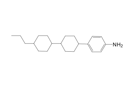 4-[4-(4-Propylcyclohexyl)cyclohexyl]aniline