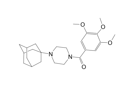 (4-Adamantan-1-yl-piperazin-1-yl)-(3,4,5-trimethoxy-phenyl)-methanone