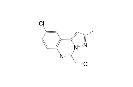 9-Chloro-5-(chloromethyl)-2-methylpyrazolo[1,5-c]quinazoline