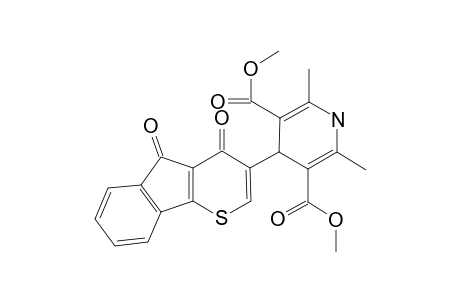 Dimethyl 1,4-dihydro-2,6-dimehtyl-4-(4',5'-dihydro-4',5'-dioxo-indeno[1,2-b]thiopyran-3'-yl)pyridine-3,5-dicarboxylate