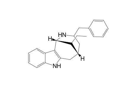 (1RS,5RS,12SR)-2-Benzyl-12-ethyl-1,2,3,4,5,6-hexahydro-1,5-methanoazicino[4,3-b]indole