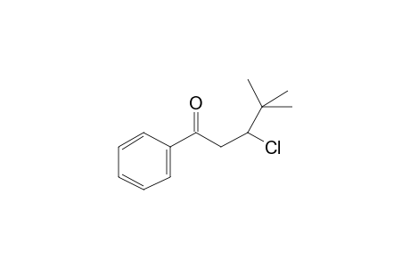 1-Pentanone, 3-chloro-4,4-dimethyl-1-phenyl-