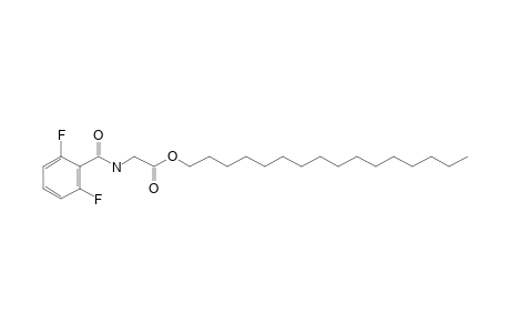 Glycine, N-(2,6-difluorobenzoyl)-, hexadecyl ester