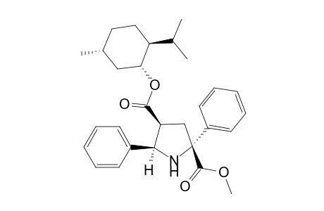 (1'R,2'S,5'R)-Menthyl r-2R-methoxycarbonyl-2,c-5R-(diphenyl)pyrrolidine-c-4S-carboxylate