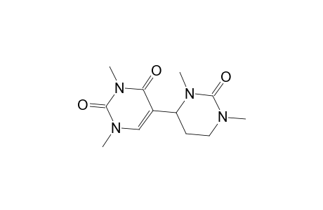 [4,5'-Bipyrimidine]-2,2',4'(1H,1'H,3'H)-trione, 3,4,5,6-tetrahydro-1,1',3,3'-tetramethyl-