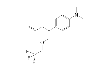 N,N-Dimethy-4-[1-(2,2,2-trifluoroethoxymethyl)-3-butenyl]aniline