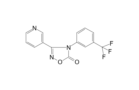 3-(3-Pyridinyl)-4-[3-(trifluoromethyl)phenyl]-1,2,4-oxadiazol-5(4H)-one