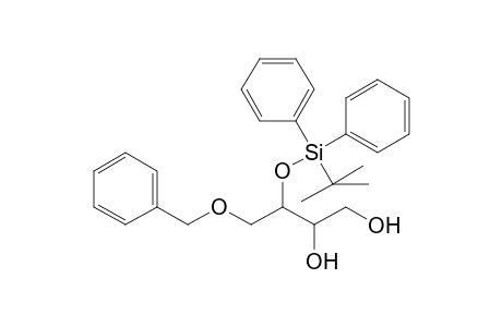 1-O-Benzyl-2-O-(t-butyldiphenylsilyl)butane-1,2,3,4-tetrol