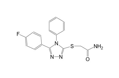 2-{[5-(4-fluorophenyl)-4-phenyl-4H-1,2,4-triazol-3-yl]sulfanyl}acetamide