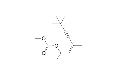 (Z)-methyl (4,7,7-trimethyloct-3-en-5-yn-2-yl) carbonate