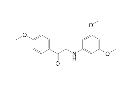 2-[(3,5-dimethoxyphenyl)amino]-1-(4-methoxyphenyl)ethanone