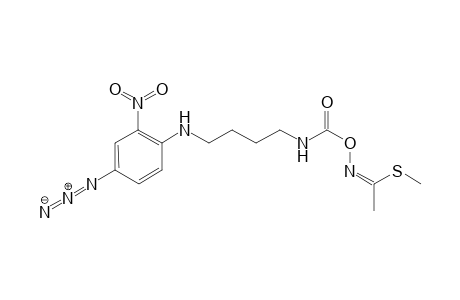 {(1-Thiomethyl)ethy]iminodiyl} N(1)-[(4'-azido-2'-nitroanilino)butyl]carbamate