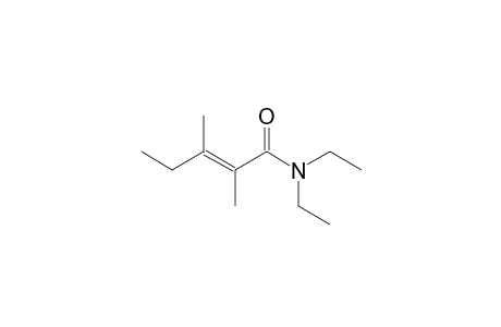 (E)-N,N-Diethyl-2,3-dimethylpent-2-enamide