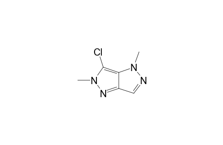 3-CHLORO-2,4-DIMETHYL-2,4-DIHYDROPYRAZOLO-[4,3-C]-PYRAZOLE