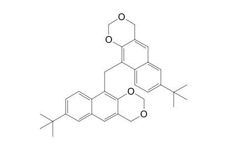 7-tert-Butyl-10-[(7-tert-butyl-4H-benzo[g][1,3]benzodioxin-10-yl)methyl]-4H-benzo[g][1,3]benzodioxin