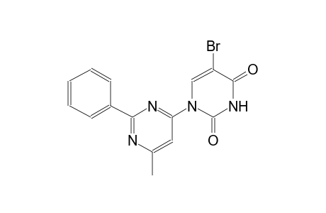 5-bromo-6'-methyl-2'-phenyl-2H-[1,4'-bipyrimidine]-2,4(3H)-dione