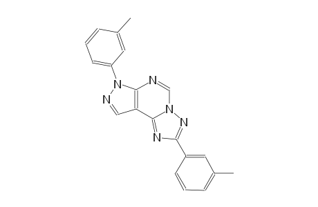 2,7-bis(3-methylphenyl)-7H-pyrazolo[4,3-e][1,2,4]triazolo[1,5-c]pyrimidine