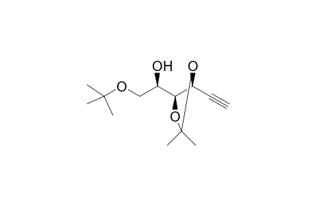 (2R,3R,4S)-1-tert-Butyl-3,4-O-isopropylidenehex-5-yne-1,2,3,4-tetraol