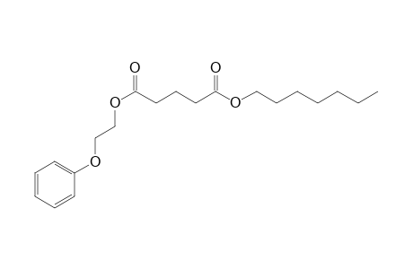 Glutaric acid, heptyl 2-phenoxyethyl ester