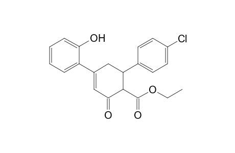 Ethyl 4''-chloro-2-hydroxy-5'-oxo-2',3',4',5'-tetrahydro-[1,1':3',1''-terphenyl]-4'-carboxylate