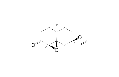 OXYPHYLLOL-E;(4R,5R,7R,10R)-7-HYDROXYL-4,5-EPOXY-11,12-DEHYDRO-EUDESMAN-3-ONE