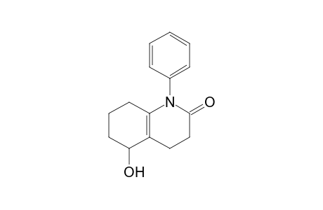 5-Hydroxy-1-phenyl-1,2,3,4,5,6,7,8-octahydro-2-quinolinone