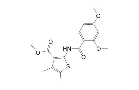 methyl 2-[(2,4-dimethoxybenzoyl)amino]-4,5-dimethyl-3-thiophenecarboxylate