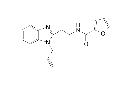 2-Furancarboxamide, N-[2-[1-(2-propynyl)-1H-1,3-benzimidazol-2-yl]ethyl]-
