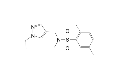 benzenesulfonamide, N-[(1-ethyl-1H-pyrazol-4-yl)methyl]-N,2,5-trimethyl-