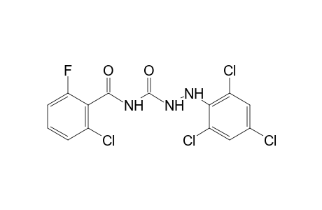 4-(2-chloro-6-fluorobenzoyl)-1-(2,4,6-trichlorophneyl)semicarbazide