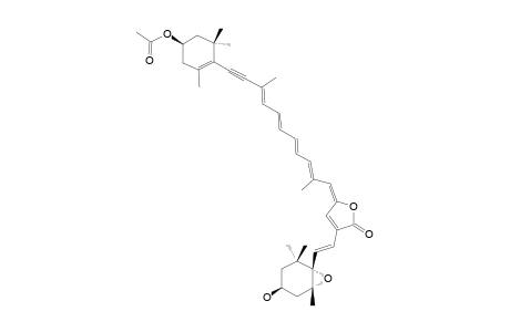 ALL-TRANS-(9'Z,11'Z)-(3R,3'S,5'R,6'R)-PYRRHOXANTHIN