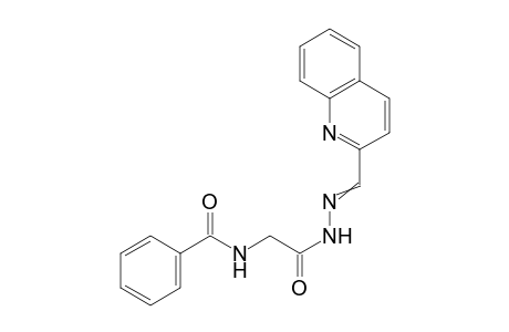 2-Benzamido-N'-(quinolin-2-ylmethylene)acetohydrazide