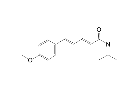 N-Isopropyl-5-[p-methoxyphenyl]-2,4-pentadienamide