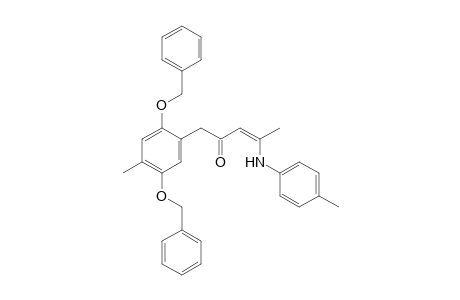 (Z)-1-[2,5-Bis(benzyloxy)-4-methyl-phenyl]-4-[N-(4-methyl-phenyl)-amino]-3-penten-2-one