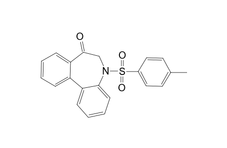 7H-Dibenz[b,d]azepin-7-one, 5,6-dihydro-5-(p-tolylsulfonyl)-