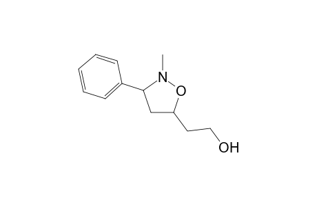 (3SR,5RS)-2-Methyl-5-(2'-hydroxyethyl)-3-phenylisoxazolidine
