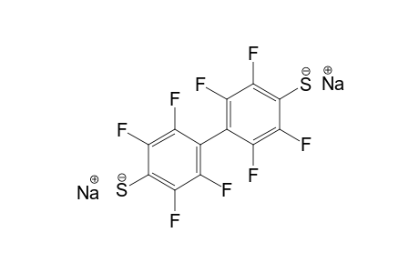2,2',3,3',5,5',6,6'-octafluoro-4,4'-biphenyldithiol, disodium salt